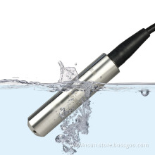Waterproof level transmitter liquid water sensor